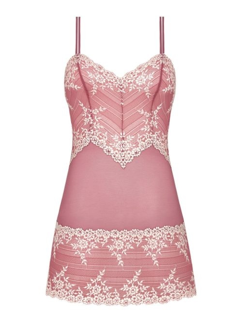 Wacoal Lingerie Embrace Lace deco rose/snow white slipdress