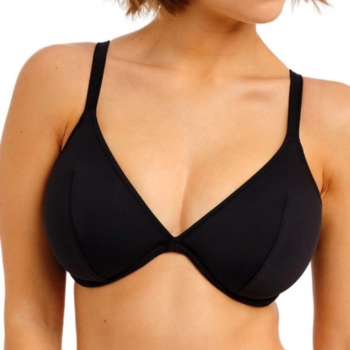 Freya Swim Jewel Cove black soft-cup bikini bra