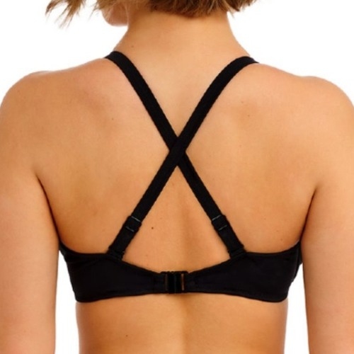 Freya Swim Jewel Cove black soft-cup bikini bra