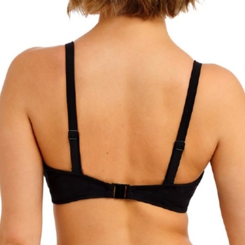 Freya Swim Jewel Cove black soft-cup bikini bra