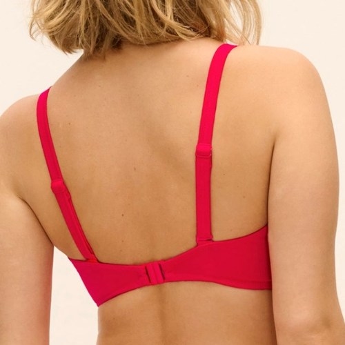 Freya Swim Santa Rita red padded bikini bra