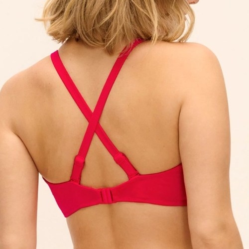 Freya Swim Santa Rita red padded bikini bra