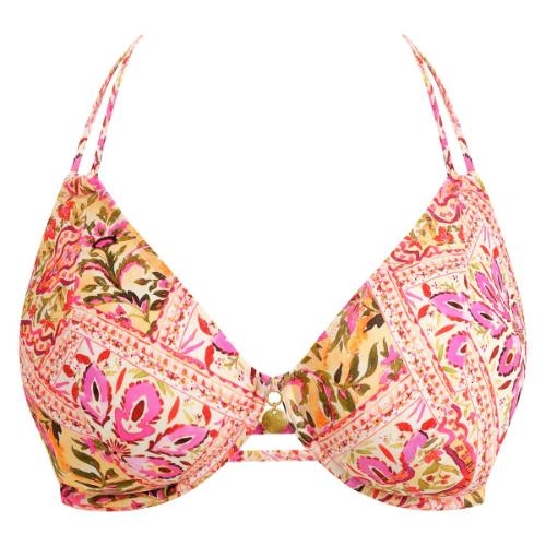 Freya Swim Club Bohemia pink padded bikini bra