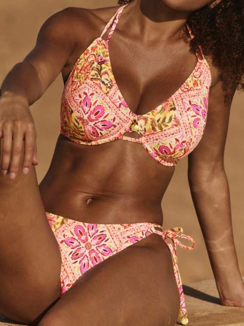 Freya Swim Club Bohemia pink bikini brief