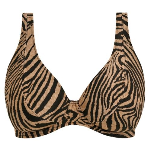 Freya Swim Tortoli Bay black/brown padded bikini bra