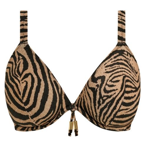 Freya Swim Tortoli Bay black/brown padded bikini bra