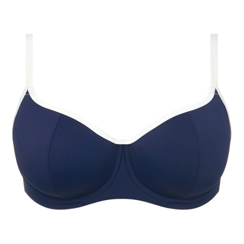 Freya Swim Santa Rita nautical navy padded bikini bra