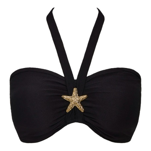 Freya Swim Stargazer Shore black padded bikini bra