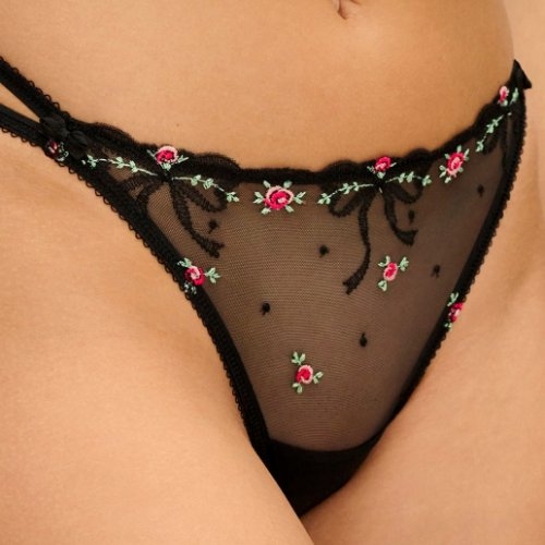 Freya Tilly noir thong