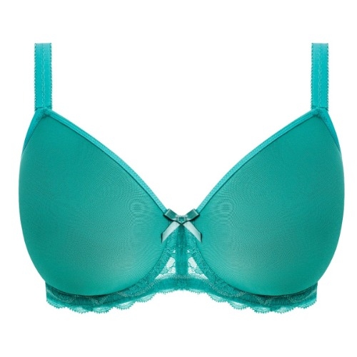 Freya Quinn jade green padded bra