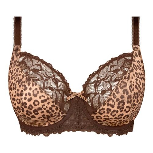 Freya Cherish Me dazzling leopard padded bra