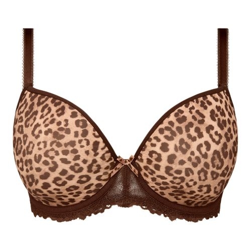 Freya Cherish Me dazzling leopard padded bra