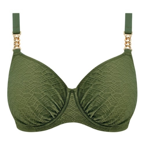 Fantasy Swim Azores olive green padded bikini bra