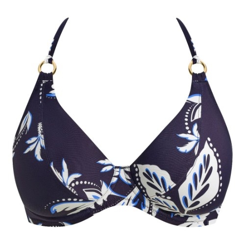 Fantasy Swim Playa Azul navy blue padded bikini bra