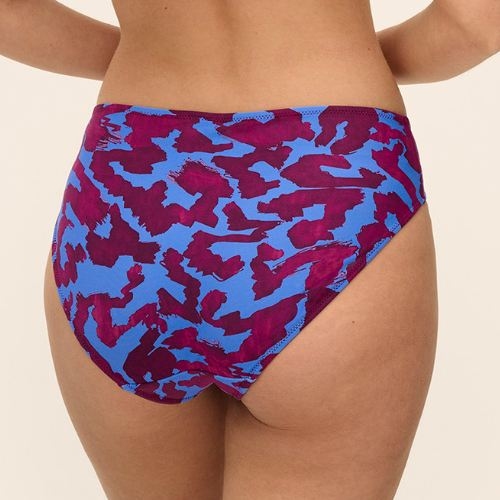 Fantasy Swim Merissa burgundy print bikini brief
