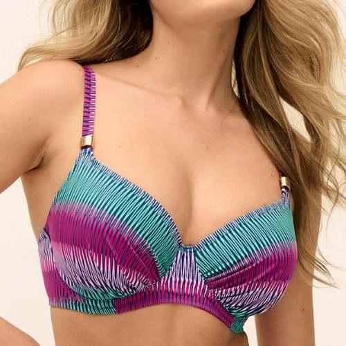 Fantasy Swim Nessebar multicolor padded bikini bra