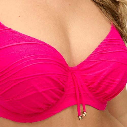 Fantasy Swim Beach Waves ultra pink padded bikini bra