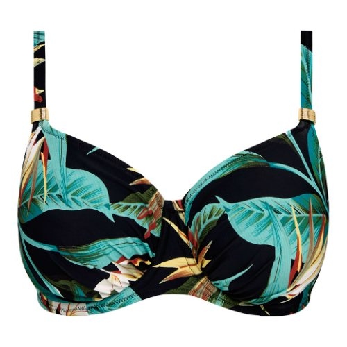 Fantasy Swim Playa Del Amor black padded bikini bra