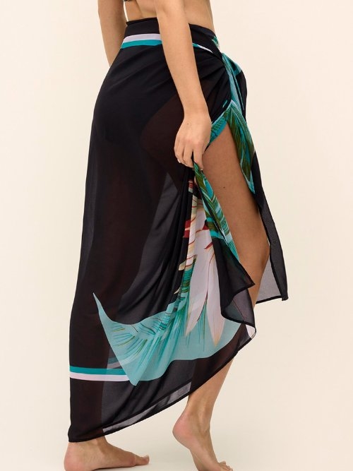Fantasy Swim Playa Del Amor black beachwear