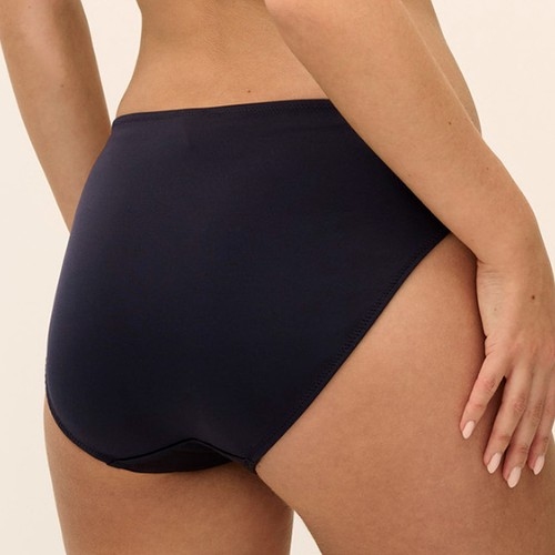 Fantasy Swim Waikiki Beach electric black bikini brief