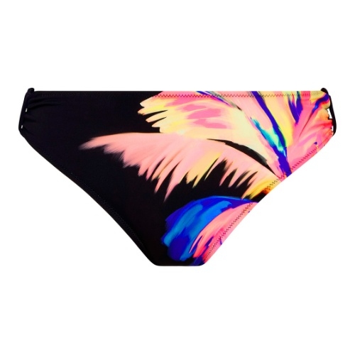 Fantasy Swim Waikiki Beach electric black bikini brief