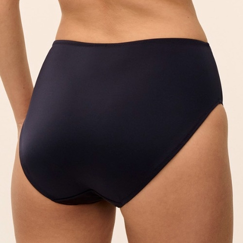 Fantasy Swim Waikiki Beach electric black bikini brief