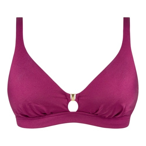 Fantasy Swim Merissa plum luxe padded bikini bra