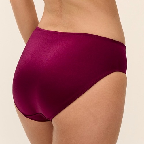 Fantasy Swim Merissa plum luxe bikini brief