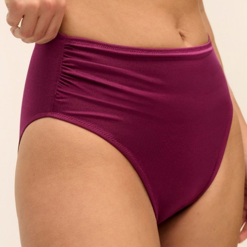 Fantasy Swim Merissa plum luxe bikini brief