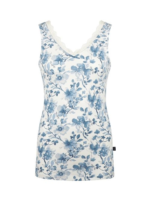 Charlie Choe Amalfi Coast white/blue sleep shirt