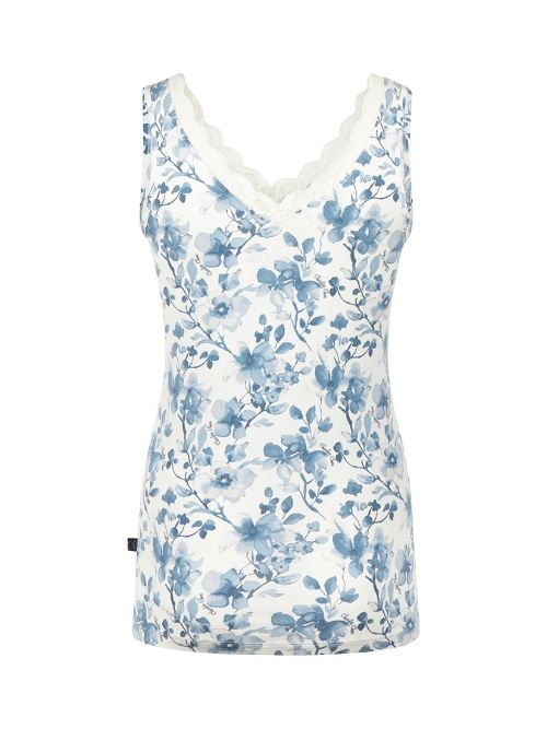 Charlie Choe Amalfi Coast white/blue sleep shirt
