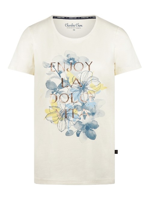 Charlie Choe Amalfi Coast white sleep shirt