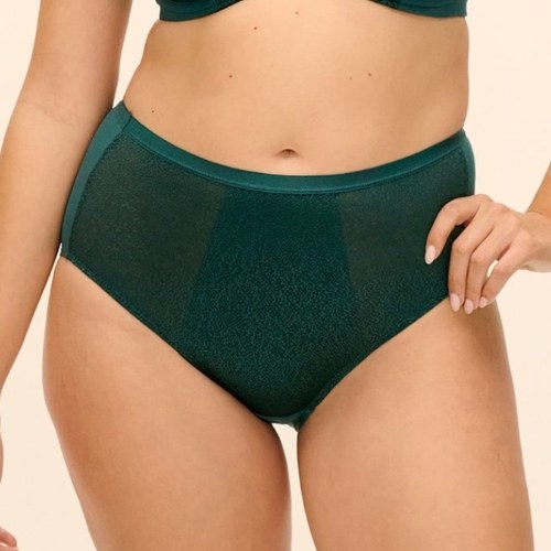 Fantasy Lingerie Demure green brief