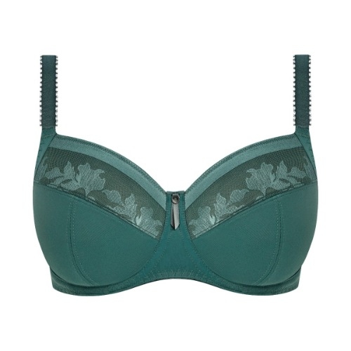 Fantasy Lingerie Illusion green non-padded bra