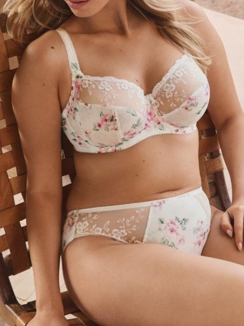 Fantasy Lingerie Lizbeth white non-padded bra