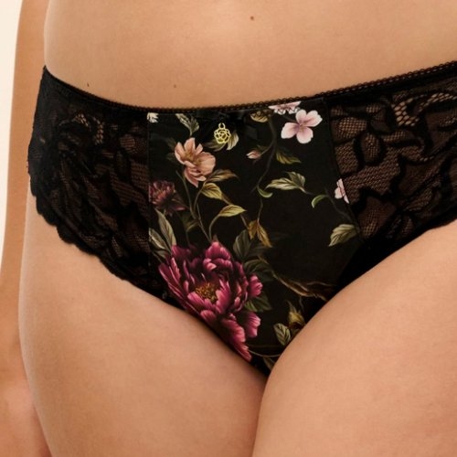 Fantasy Lingerie Jennie wild rose brief