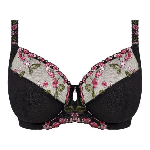 Fantasy Lingerie Eliyse black non-padded bra