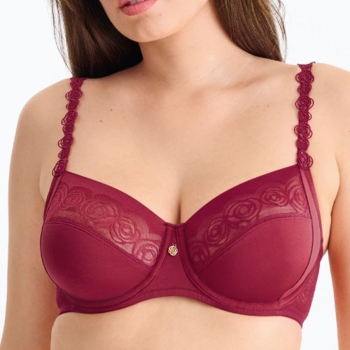 Lisca Ruby red non-padded bra