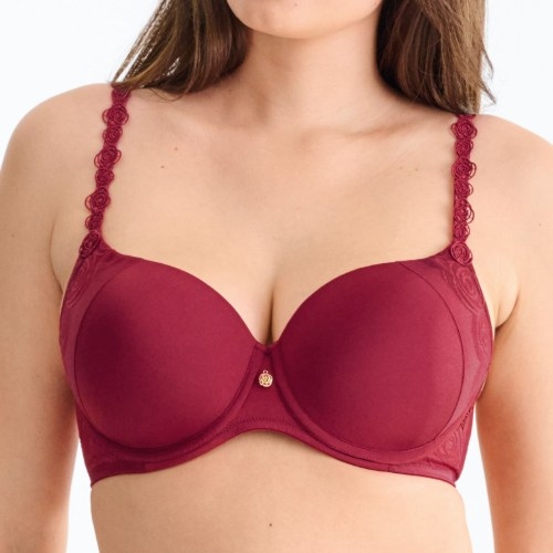 Lisca Ruby red padded bra