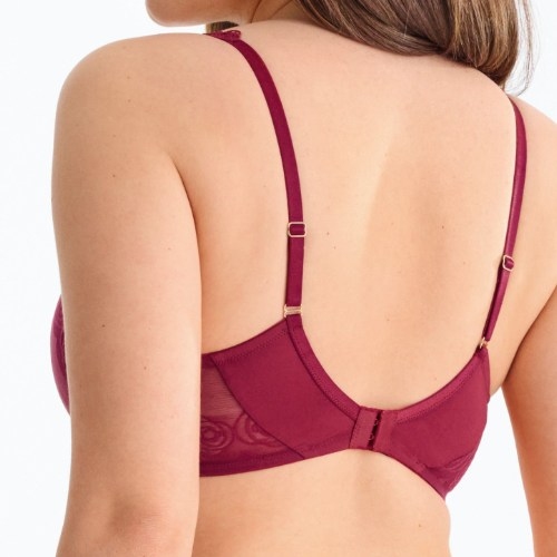 Lisca Ruby red padded bra