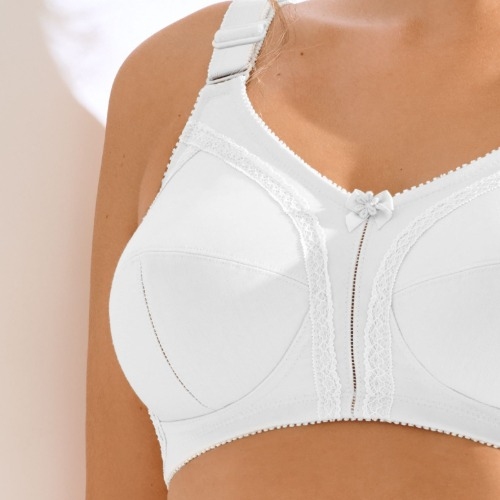 Lisca Mirelas white wireless bra