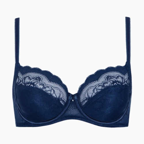 Lisca Evelyn navy blue non-padded bra