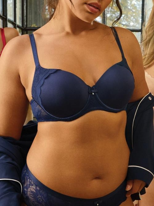 Lisca Evelyn navy blue padded bra