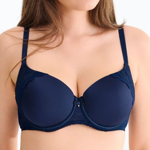 Lisca Evelyn navy blue padded bra