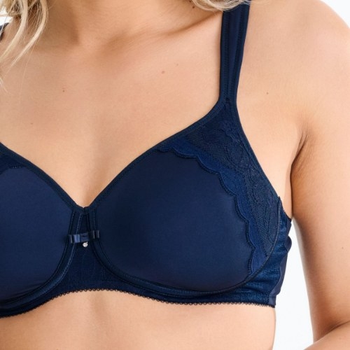 Lisca Evelyn navy blue wireless bra