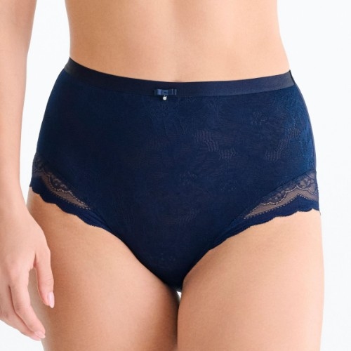 Lisca Evelyn navy blue high waist brief