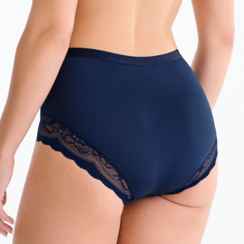 Lisca Evelyn navy blue high waist brief