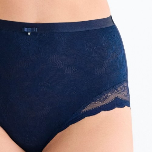 Lisca Evelyn navy blue high waist brief