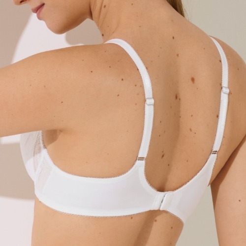 Lisca Evelyn white non-padded bra