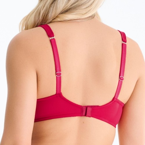 Lisca Evelyn red wireless bra